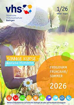 Titel Programmheft vhs Balingen